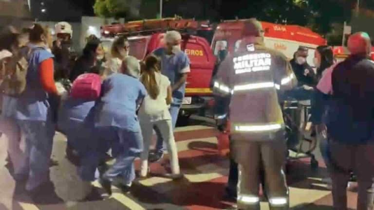 Mais de 950 pessoas são evacuadas da Santa Casa de Belo Horizonte após incêndio; duas pessoas morreram