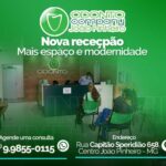 Nova recepção com mais espaço – OdontoCompany João Pinheiro