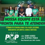 Nossa equipe está pronta para te atender – POP Pet Center João Pinheiro