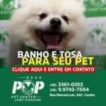 Banho e tosa para seu Pet – POP Pet Center João Pinheiro