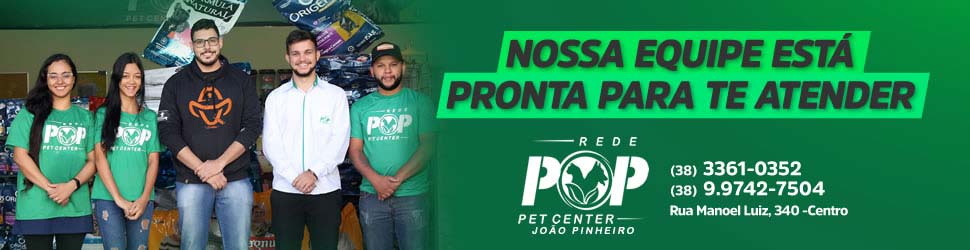 Nossa equipe está pronta para te atender - POP Pet Center João Pinheiro