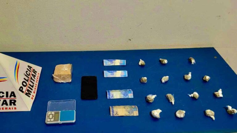Suspeito de tráfico que buscou maconha em João Pinheiro para vender em JK é preso pela Polícia