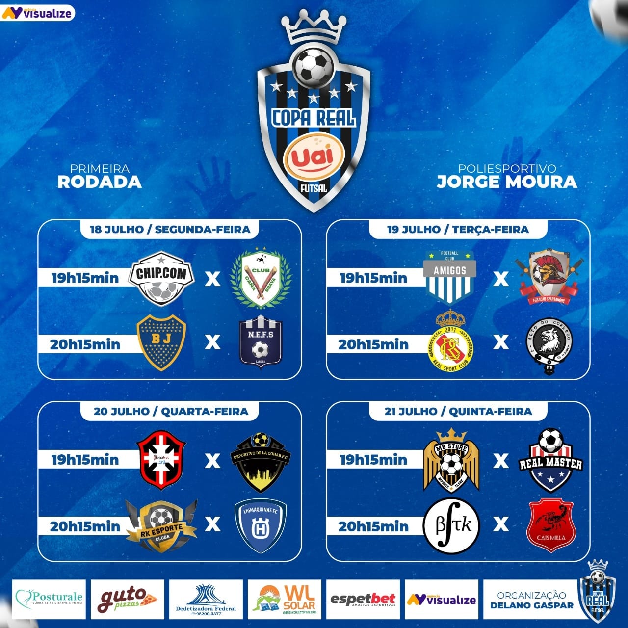 Copa Real: começa hoje o torneio de futsal mais aguardado da região que acontece em João Pinheiro