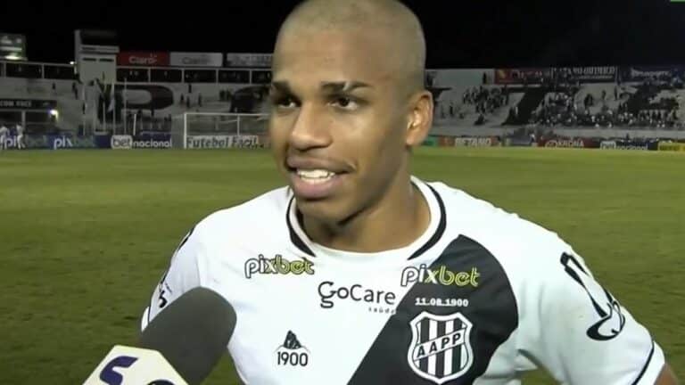 Atleta brasilandense se emociona com primeiro gol na estreia como profissional pelo Ponte Preta