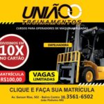 União Treinamentos Máquinas Pesadas – Matrículas abertas em João Pinheiro