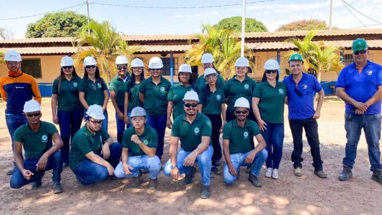 Alunos do Curso Técnico em Segurança do Trabalho realizam visita na Vallourec, em João Pinheiro