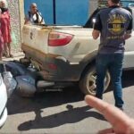 Motorista embriagado causa acidente próximo a escola e acaba preso em João Pinheiro