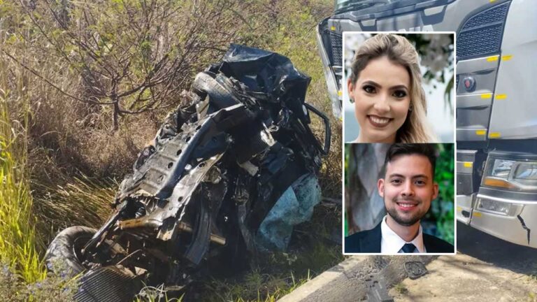 Irmãos que voltavam do velório da avó em Brasília morrem em acidente na BR-040, em Três Marias
