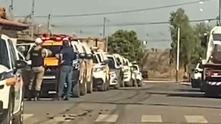 GAECO deflagra operação contra o tráfico em Luizlândia do Oeste (JK) com helicóptero e cães farejadores