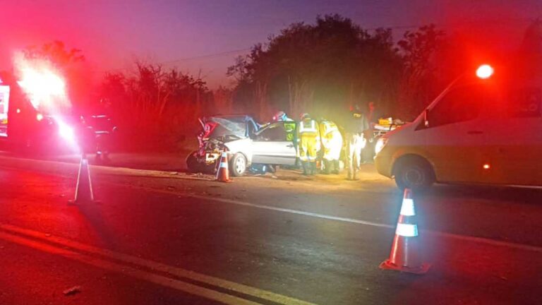 Idoso morre após motorista embriagado invadir contramão e causar grave acidente na BR-040 em Paracatu