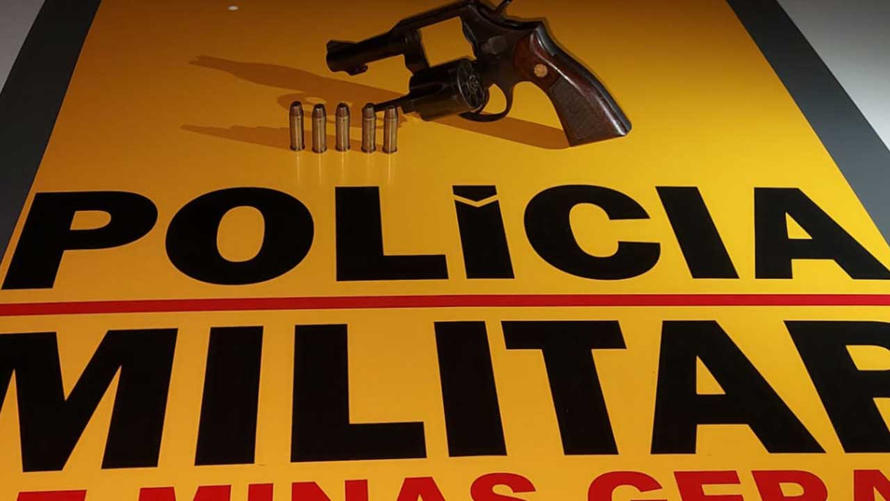 Motociclista embriagado é preso portando revólver com numeração raspada na LMG-667, em Brasilândia