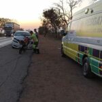 Motorista faz ultrapassagem em local proibido e bate de frente com motociclista na BR-040 em João Pinheiro