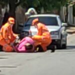 Motociclista fura parada obrigatória e fica ferido após colisão com veículo na Maria Filomena, em João Pinheiro