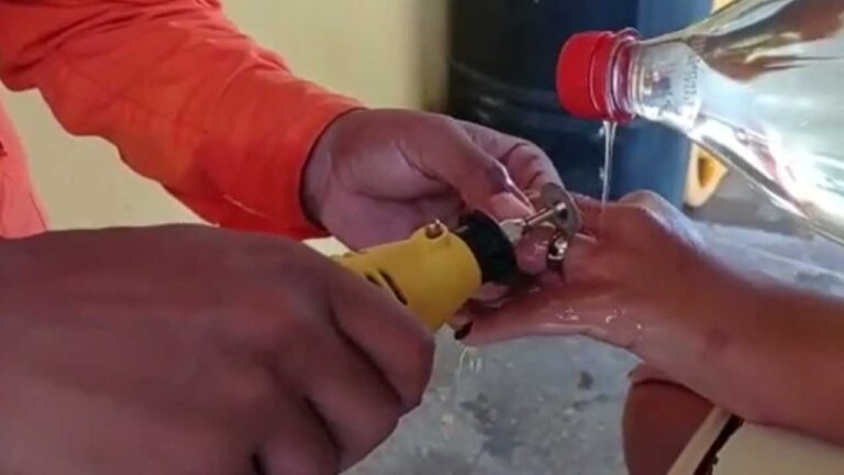 Bombeiros serram anel que estrangulava dedo de adolescente em João Pinheiro