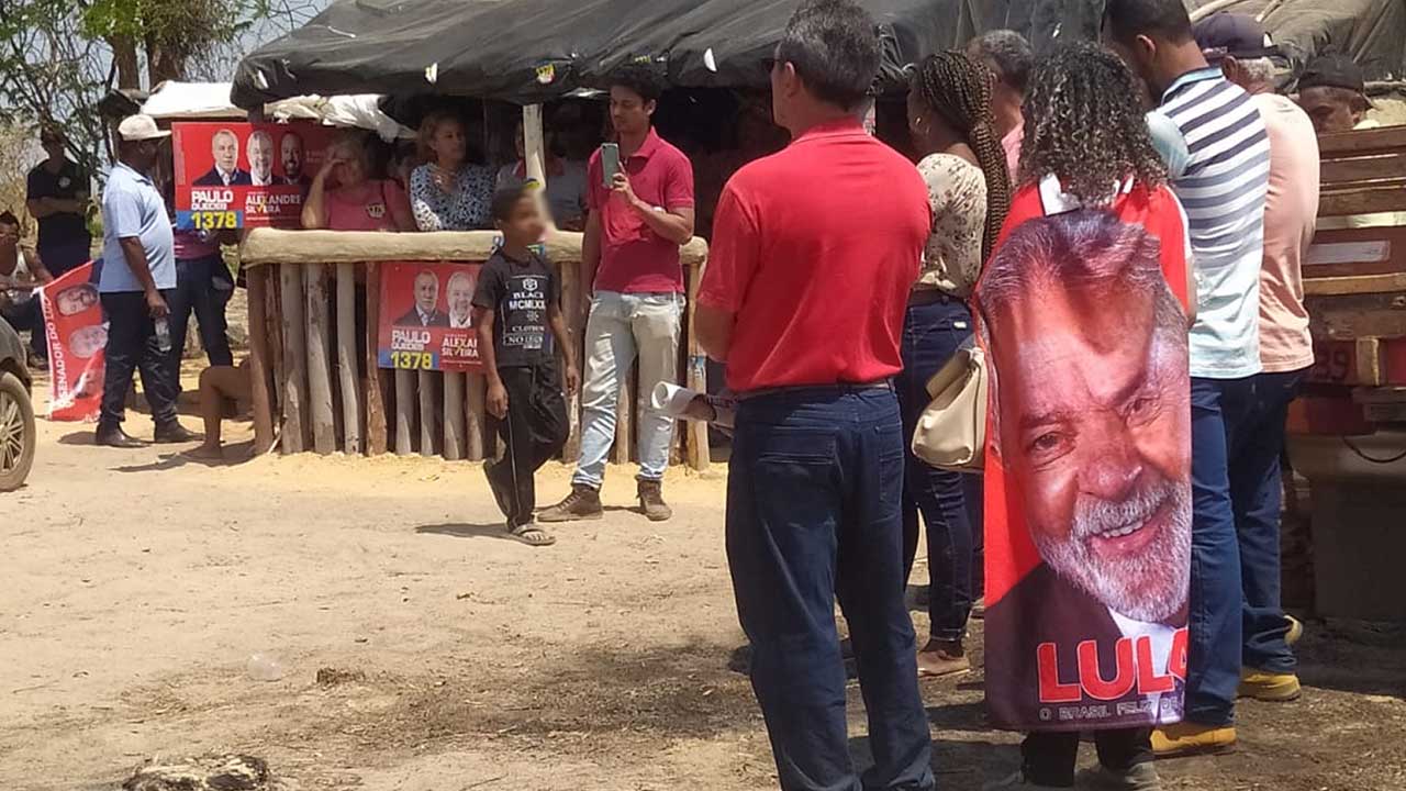 PT de Brasilândia de Minas organiza mega manifestação em apoio a Lula para o dia 30 de setembro