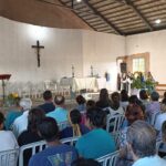 Após dois anos sem celebrações, dia de Nossa Senhora Aparecida movimenta fiéis no santuário de João Pinheiro