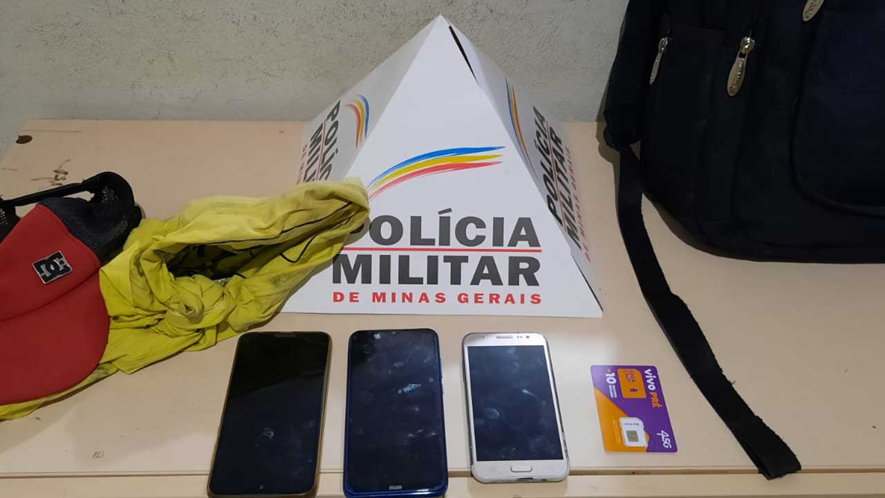 Albergado é preso suspeito de ter assaltado loja de celulares e roubado dois veículos em João Pinheiro
