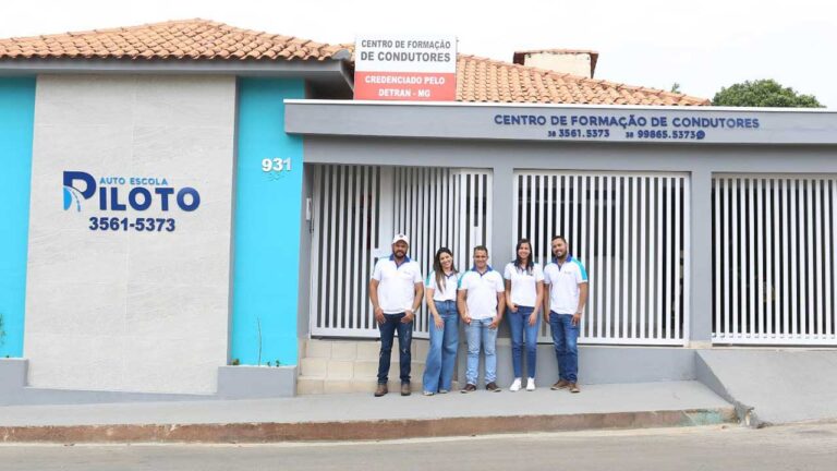 Auto Escola Piloto está de casa nova para melhor atender os futuros motoristas de João Pinheiro