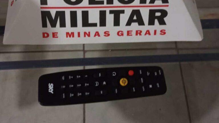 Policia prende homem que furtou controle remoto de bar em João Pinheiro