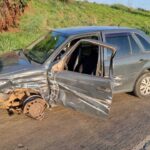 Motorista embriagado causa acidente e acaba preso pela polícia em Presidente Olegário