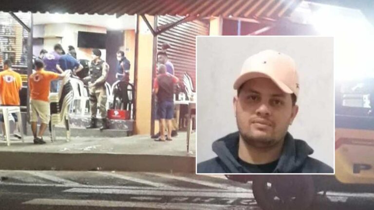 Homem é morto com tiro a queima roupa em bar lotado de Patrocínio; veja o vídeo