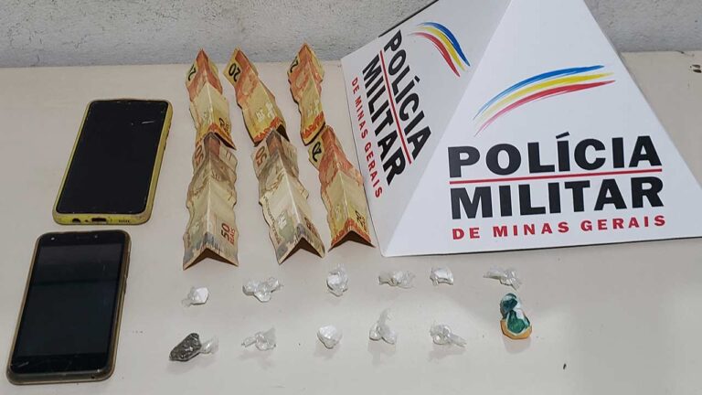 Dois homens são presos em flagrante por tráfico de drogas na COHAB em João Pinheiro