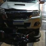 Motociclista de 21 anos bate de frente contra caminhonete no Papagaio, em João Pinheiro