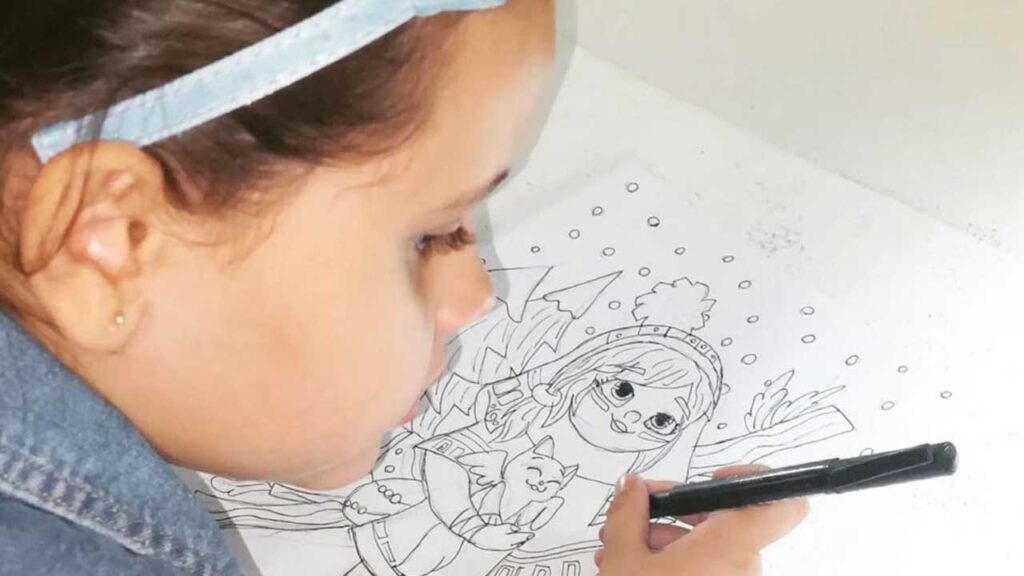 Pinheirense de 9 anos se classifica em campeonato mundial de desenho ocorrido nos Estados Unidos