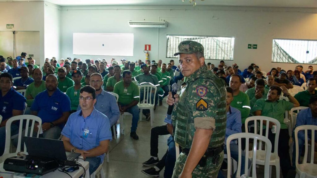 Veredas Agro e Destilaria Veredas promovem dia de aprendizado sobre segurança do trabalho para colaboradores em João Pinheiro