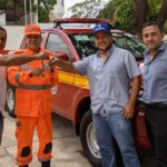 Corpo de Bombeiros de João Pinheiro recebe nova viatura com verba arrecadada com a Casa Premiada