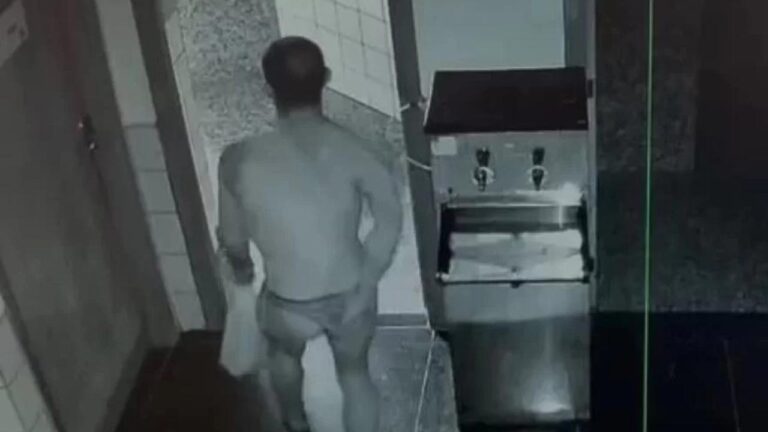 Ladrão vestido apenas com uma calcinha furta escola em Brasília; homem não soube explicar o porquê do traje inusitado