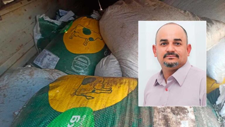 Vereador de Serra do Salitre é preso suspeito de negociar mais de uma tonelada de café furtado
