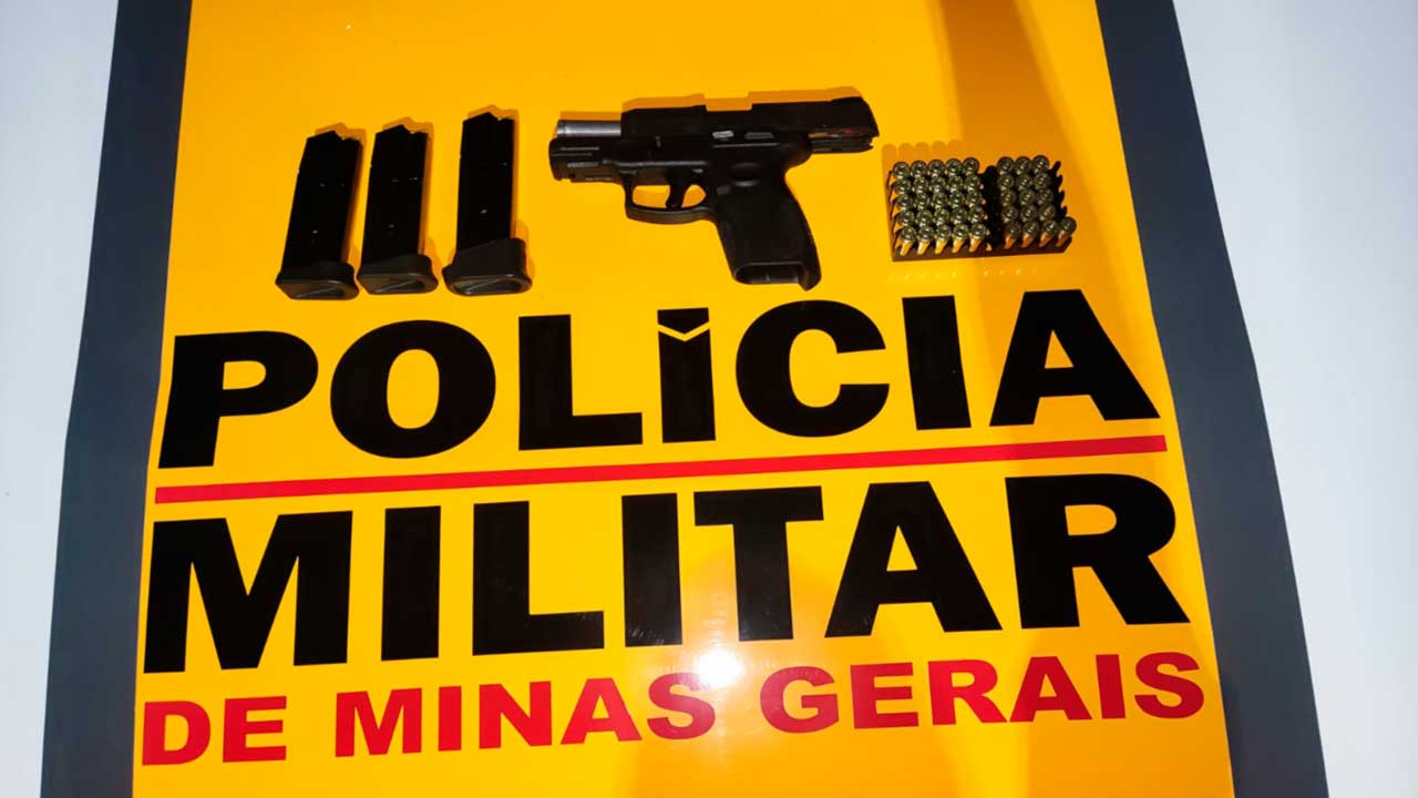 Médico veterinário é preso por porte ilegal de arma de fogo na zona rural de Brasilândia de Minas