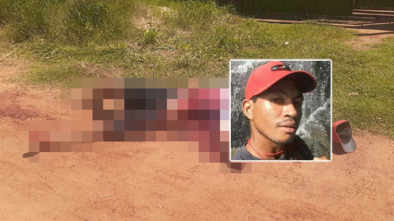 Homem é assassinado com vários golpes de faca em plena luz do dia em Brasilândia de Minas