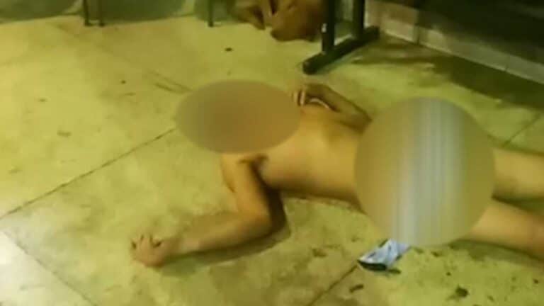Rodoviária de João Pinheiro é palco de situação constrangedora com homem nu dormindo no local