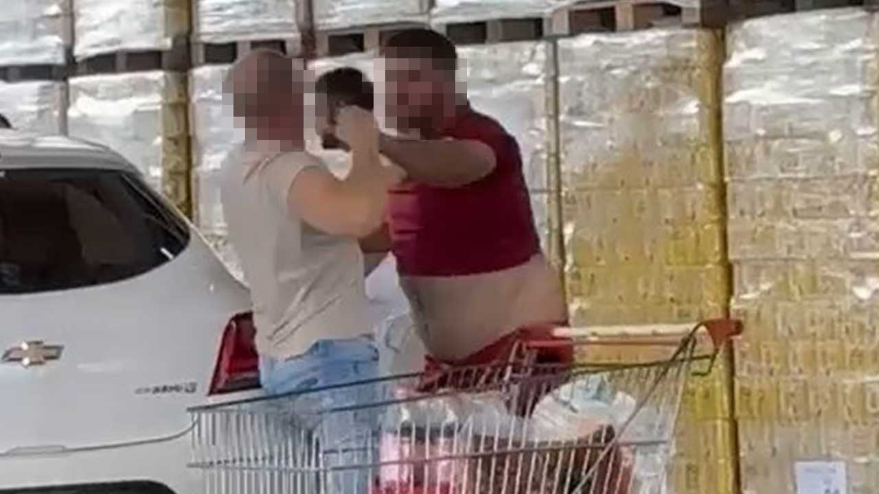 Vídeo que mostra briga em supermercado não aconteceu em João Pinheiro e sim no interior de Goiás