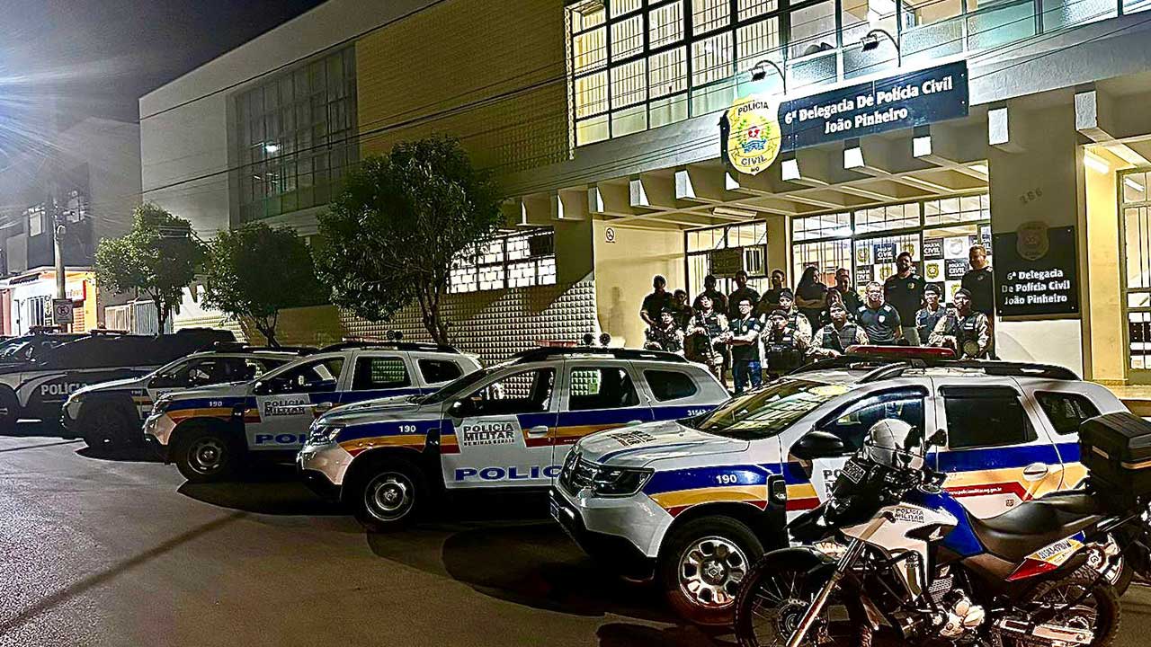 Operação integrada das polícias visa reduzir infrações de trânsito e crimes durante o Carnaval em João Pinheiro