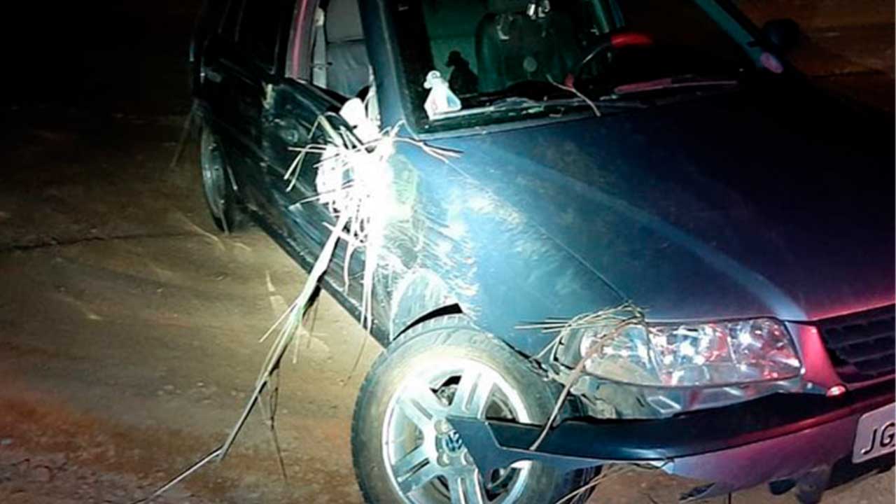 Motorista embriagado é preso após se acidentar na MG-181, em João Pinheiro