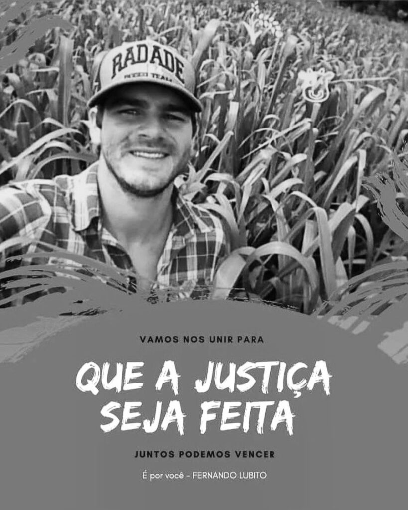 Familiares e amigos de Fernando Lubito criam página na internet e grupo de apoio para cobrar por justiça
