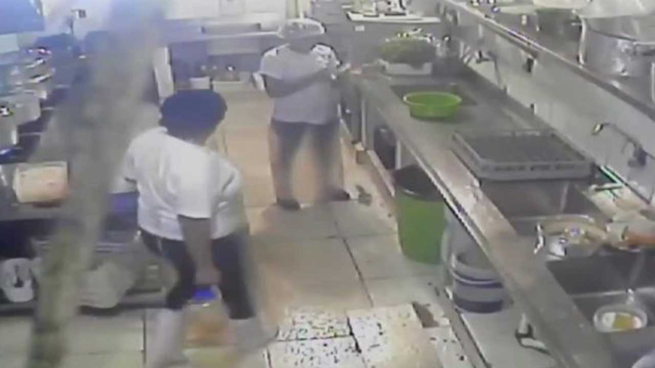 Cozinheira morre no 1º dia de trabalho após explosão de panela de pressão; veja o vídeo