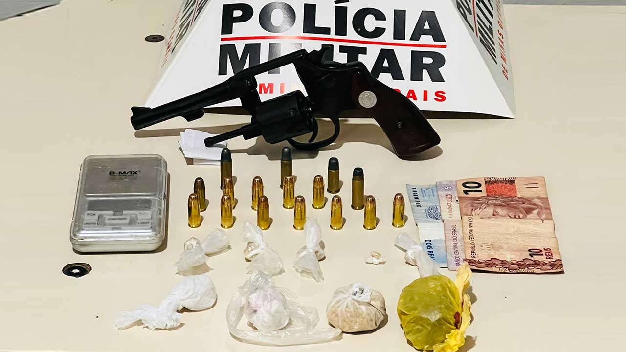 Adolescente de 17 anos posta foto com arma de fogo nas redes sociais e acaba apreendido por tráfico em João Pinheiro