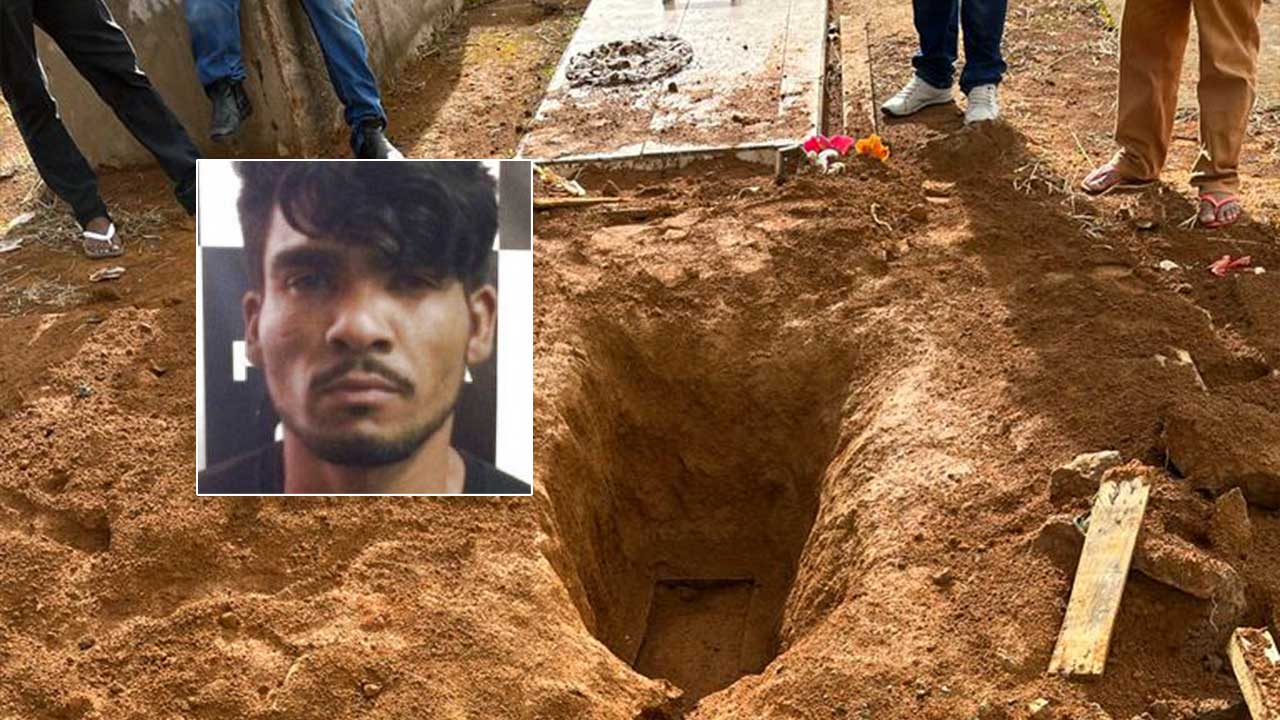 Túmulo de Lázaro Barbosa, assassino de família no DF, é violado em Goiás; Polícia descarta sumiço de partes do corpo