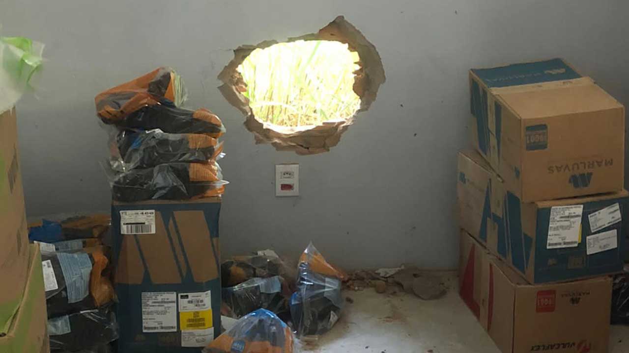 Ladrão abre buraco na parede e furta galpão no Papagaio, em João Pinheiro