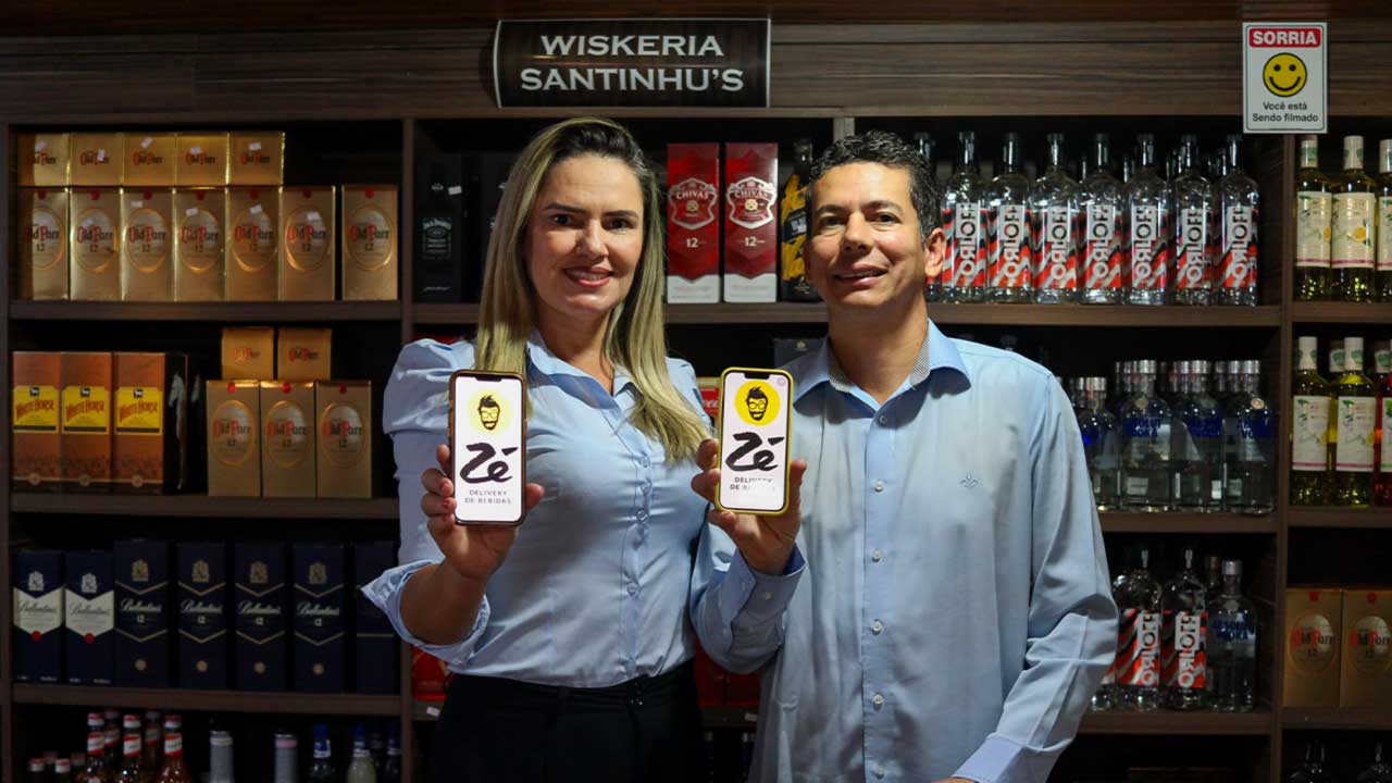 Zé Delivery: Santinhus Bebidas e Festas firma parceria com maior aplicativo de bebidas do mundo