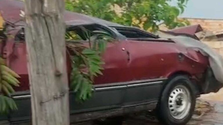 Casal escapa ileso de grave acidente na BR-040 na região de Luizlândia do Oeste (JK)