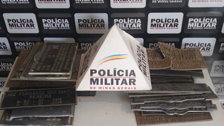 Jovem de 21 anos que furtava lápides de cemitério para vender é preso pela PM em Paracatu
