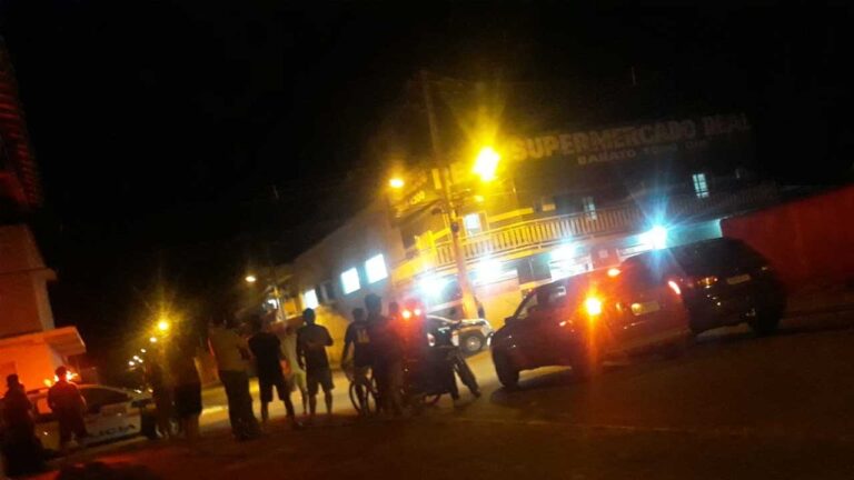 Bandidos tentam assalto e sequestro em supermercado de Lagoa Grande, mas fogem com a chegada da polícia