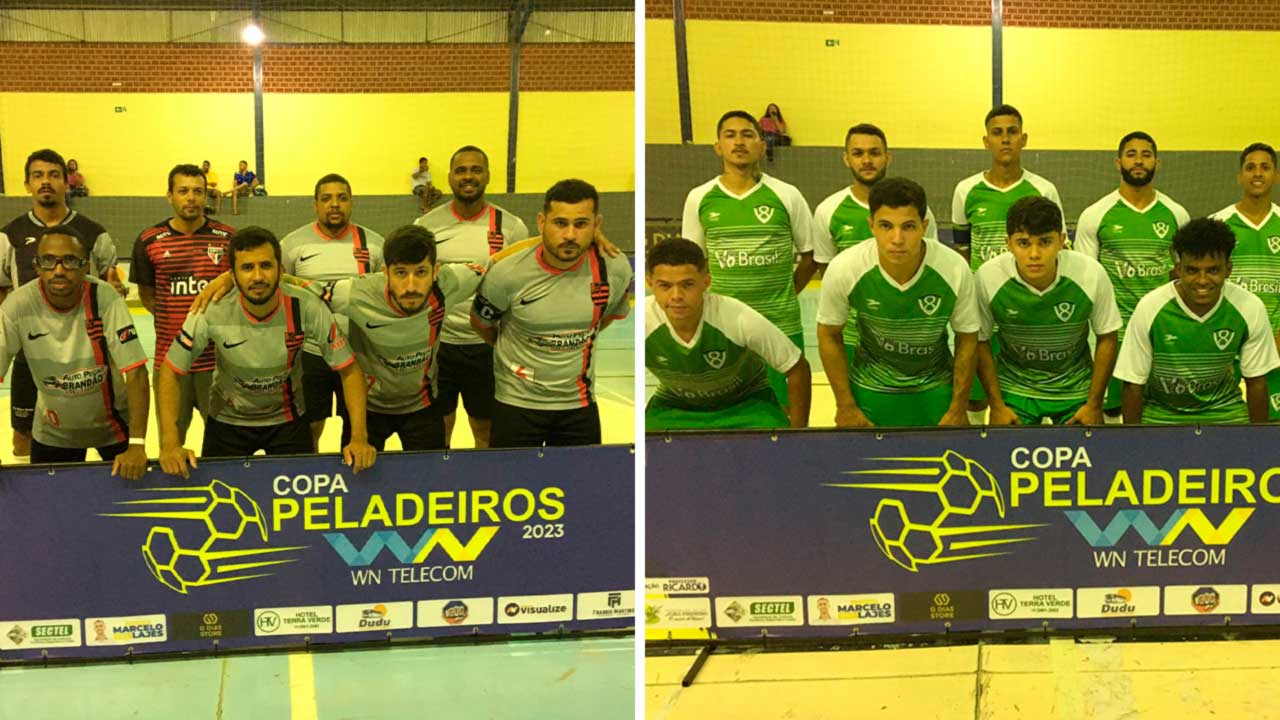 Segunda rodada da Copa Peladeiros WN Telecom de Futsal é iniciada com dois jogos bastante disputados