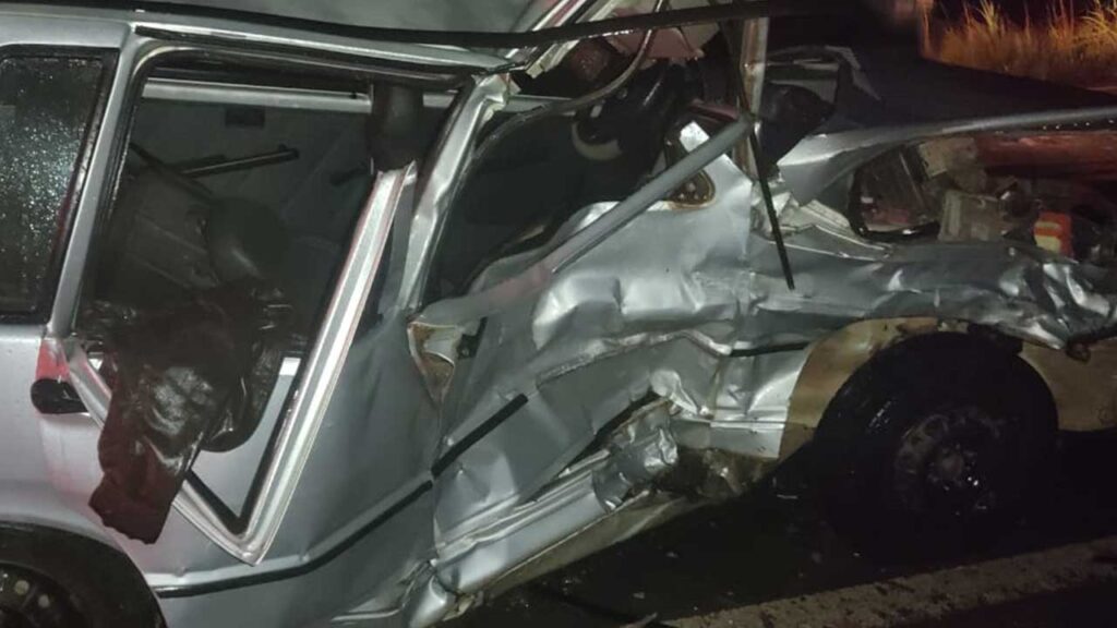 Idoso de 84 anos morre e outras quatro pessoas ficam feridas em três acidentes na MG-354