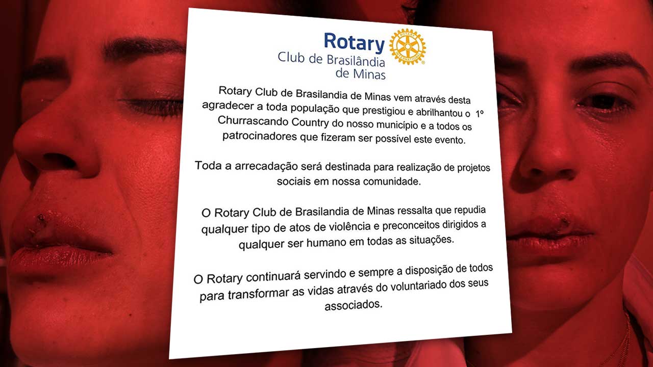 Rotary Club de Brasilândia agradece público presente no 1º Churrascando Country e repudia agressão homofóbica